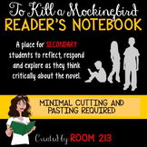 To Kill a Mockingbird Reader's Notebook