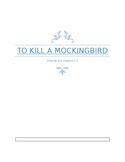 To Kill a Mockingbird Reading Check Ch. 1-3