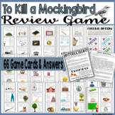 To Kill a Mockingbird Review Game, Task Cards, Stations, o
