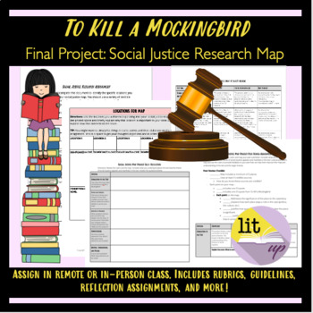 Preview of To Kill a Mockingbird: Social Justice Final Project