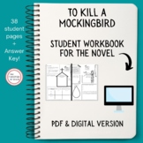 To Kill a Mockingbird Student Workbook for Novel *PDF + Digital*