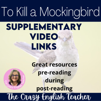Preview of To Kill a Mockingbird Supplementary Video Links and Viewing Guide