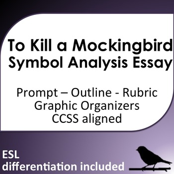 Preview of To Kill a Mockingbird Symbol Analysis Essay with ESL support