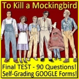 To Kill a Mockingbird Test - 90 Questions on Characters, E