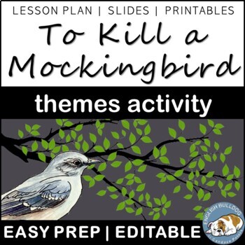To Kill a Mockingbird Themes Textual Analysis Activity by English Bulldog
