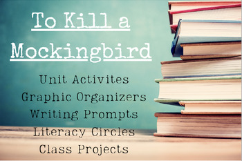 Preview of To Kill a Mockingbird Unit Activities
