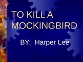 To Kill a Mockingbird Vocabulary PowerPoint