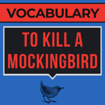 Preview of To Kill a Mockingbird Vocabulary Quiz, Word Lists & Trackers, Templates (Pt. 1)