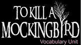 To Kill a Mockingbird Vocabulary with Google Slides