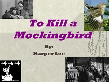 Preview of To Kill a Mockingbird/ by Harper Lee/ An Introduction and a Basic Background