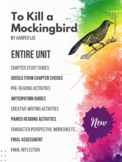To Kill a Mockingbird by Harper Lee - Entire Unit - Bundle