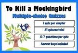 To Kill a Mockingbird by Harper Lee Multiple Choice Chapte