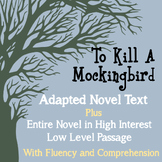 To Kill a Mockingbird in High Low Passages, Comprehension,