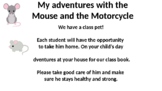 To accompany The Mouse and The Motorcycle Journal page