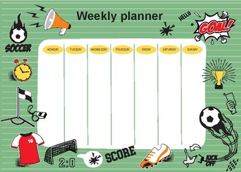 Preview of To do list, Weekly planner Printable,Weekly Organizer