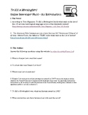 To Kill a Mockingbird Intro/Background Scavenger Hunt