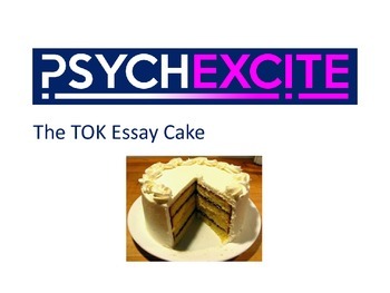Preview of ToK essay cake