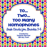 Homophones Task Cards