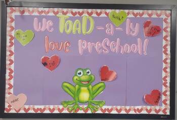 Toad Valentine's Bulletin by Sheila Pitchford | TPT