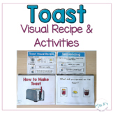 Toast Visual Recipe with Sequencing & Comprehension - Life