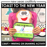 Toast to the New Year 2024 | New Years Craft + Writing Act