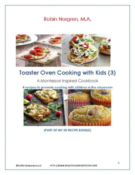Toaster Oven Cookbook 20 Recipes by Joseys STEAM School