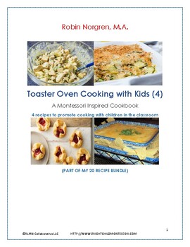 Toaster Oven Cookbook 20 Recipes by Joseys STEAM School