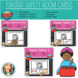 Toaster Safety Boom Cards