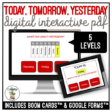 Today, Tomorrow, & Yesterday Calendar Digital Activity