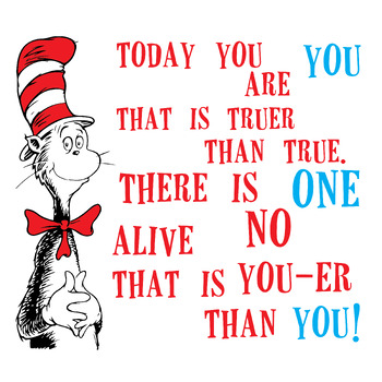 Today You Are You Svg, Dr Seuss Svg, Cat In The Hat Svg, Dr Seuss Gifts,