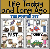 Now & Then Posters - Pioneer & Pilgrim - Life Today & Long