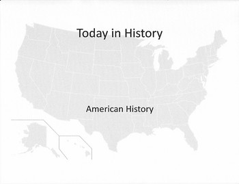 Preview of Today in History (American History)