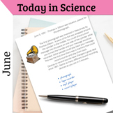 Today in Science Writing Prompts for June