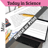 Today in Science Writing Prompts for May