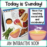 Today is Sunday Interactive Book - Circle Time, Small Grou