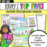 Foundation: Today's Top Five | Set Two | Math Review: Aust