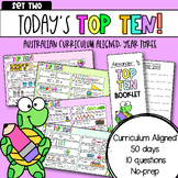 Year Three: Today's Top Ten | Set Two | Math Review: Austr