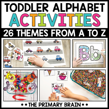 Preview of Toddler Activities & Lesson Plans | Tot School Curriculum | Homeschool Preschool