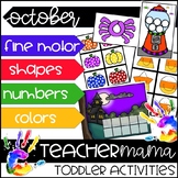 Toddler Activities | October