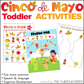 Preview of Toddler Activities for Cinco de Mayo