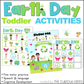 Preview of Toddler Activities for Earth Day