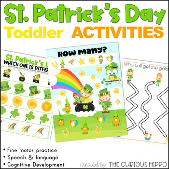 Preview of Toddler Activities for St. Patrick's Day