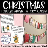 Toddler Advent Story Cards for Christmas