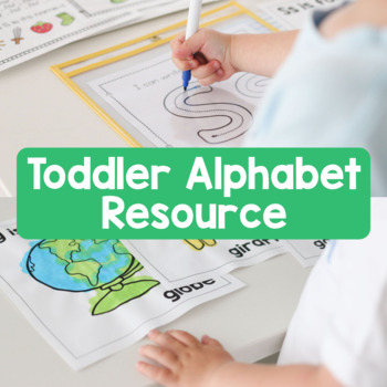 Preview of Toddler Alphabet Resource