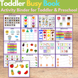 Toddler Busy Book Interactive  | learning busy binder | ad