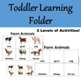 Toddler Busy Book | Matching Sorting Activities