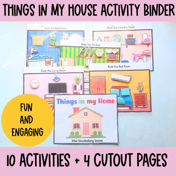 Toddler Busy Book,Preschool curriculum, Household things sorting ...