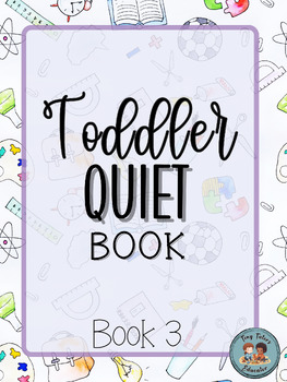 Preview of Toddler Busy Book, Quiet Book, Printable Preschool Learning Book(3)