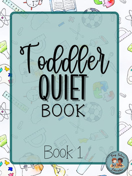 Preview of Toddler Busy Book, Quiet Book, Printable Toddler Learning Binder Preschool(1)