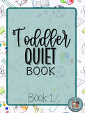 Toddler Busy Book, Quiet Book, Printable Toddler Learning 